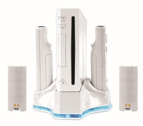 Intec Charging Dock and Turbo Cooler (White) (NINTENDO WII) NINTENDO WII Game 