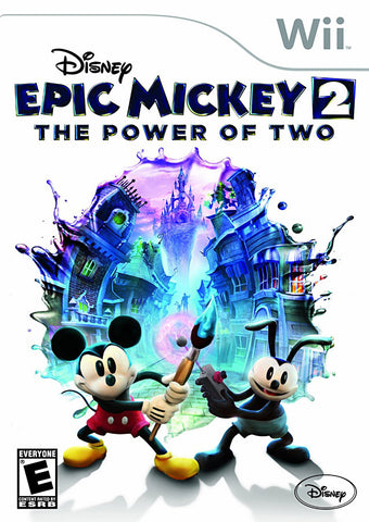 Disney Epic Mickey 2 - The Power of Two (NINTENDO WII) NINTENDO WII Game 