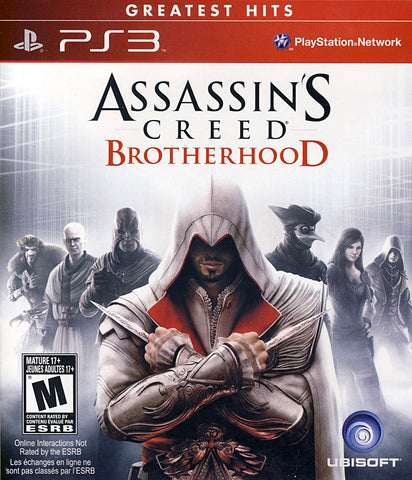 Assassin's Creed - Brotherhood (Trilingual Cover) (PLAYSTATION3) PLAYSTATION3 Game 