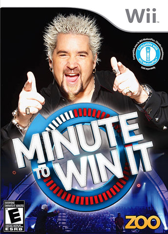 Minute To Win It (Bilingual Cover) (NINTENDO WII) NINTENDO WII Game 