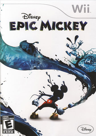 Disney Epic Mickey (Bilingual Cover) (NINTENDO WII) NINTENDO WII Game 
