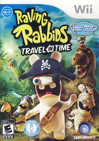 Raving Rabbids - Travel in Time (Bilingual Cover) (NINTENDO WII) NINTENDO WII Game 