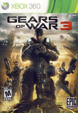 Gears Of War 3 (Bilingual Cover) (XBOX360) XBOX360 Game 