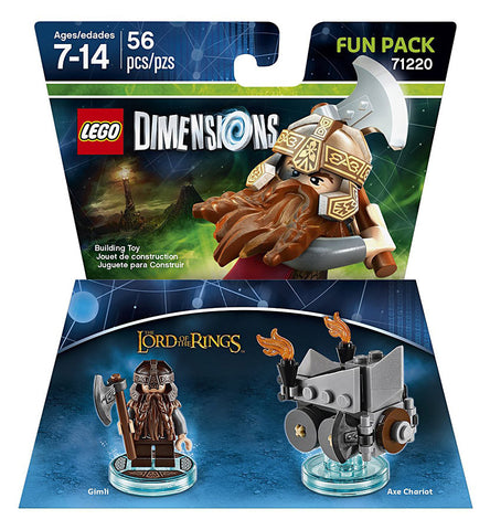 LEGO Dimensions - Lord Of The Rings Gimli Fun Pack (Toy) (TOYS) TOYS Game 