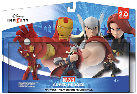 Disney Infinity 2.0 - Marvel s The Avengers Figures Pack (Iron Man / Thor / Black Widow) (Toy) (TOYS) TOYS Game 