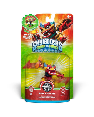 Skylanders SWAP Force - Fire Kraken Character (SWAP-able) (Toy) (TOYS) TOYS Game 