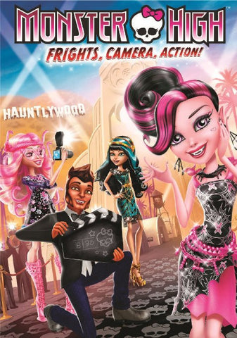 Monster High: Frights, Camera, Action! DVD Movie 