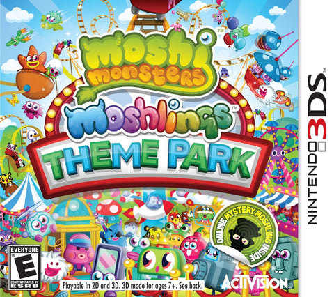 Moshi Monsters - Moshlings Theme Park (3DS) 3DS Game 