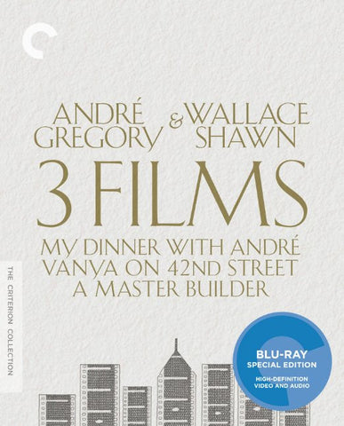 Andre Gregory & Wallace Shawn - 3 Films (Blu-ray) BLU-RAY Movie 