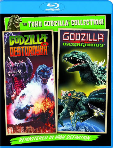 Godzilla Vs. Destoroyah / Godzilla Vs. Megaguirus: The G Annihilation Strategy (Blu-ray) BLU-RAY Movie 