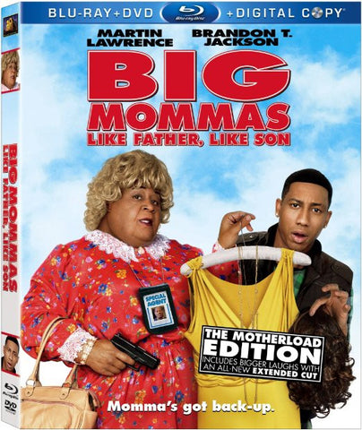 Big Momma s House: Like Father Like Son (Blu-ray + DVD + Digital Copy) (Blu-ray) (Bilingual) BLU-RAY Movie 
