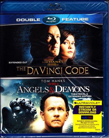 The Da Vinci Code / Angels & Demons (Double Feature) (Blu-ray) BLU-RAY Movie 