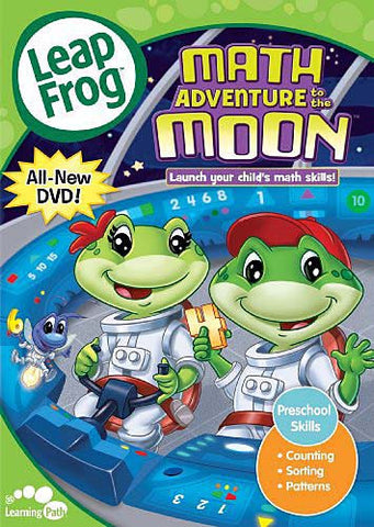 Leap Frog - Math Adventure To The Moon DVD Movie 