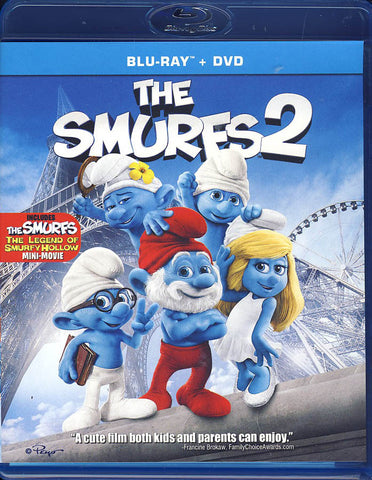 The Smurfs 2 (Blu-ray+DVD)(Blu-ray) BLU-RAY Movie 