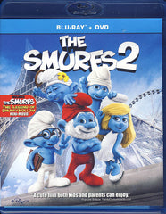 The Smurfs 2 (Blu-ray+DVD)(Blu-ray)