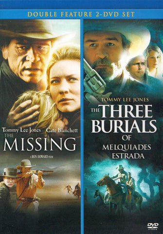 The Missing / The Three Burials of Melquiades Estrada (Double Feature) (Blue Cover) DVD Movie 