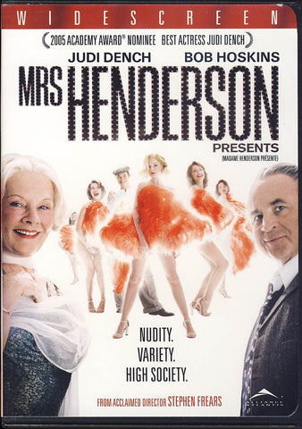 Mrs. Henderson Presents (Widescreen Edition) (Bilingual) DVD Movie 
