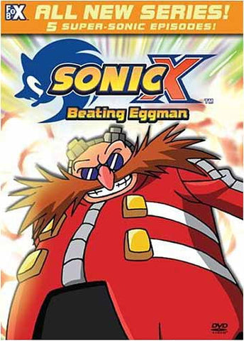 Sonic X - Beating Eggman DVD Movie 