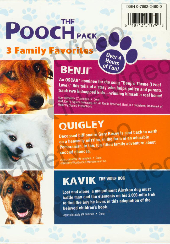 The Pooch Pack (Boxset) on DVD Movie