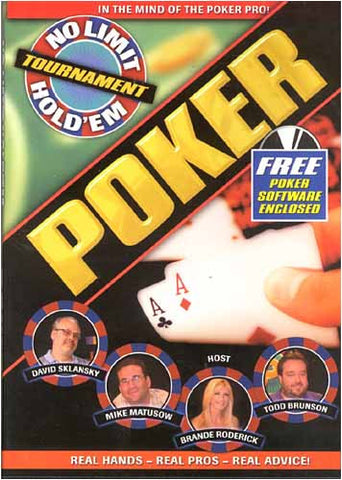 No Limit Hold 'Em Tournament Poker DVD Movie 
