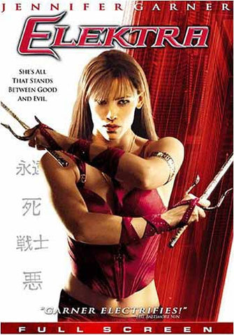 Elektra (Full Screen) DVD Movie 
