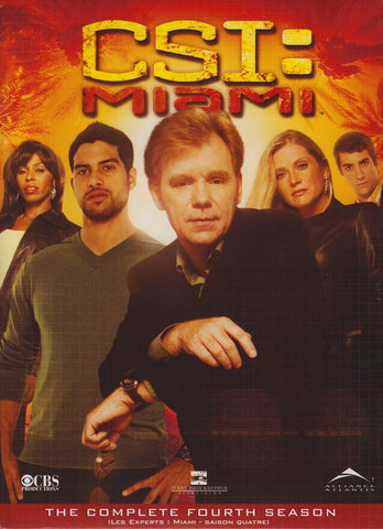 CSI: Miami - The Complete Season 4 (Boxset) (Bilingual) DVD Movie 