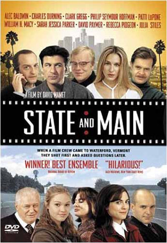 State and Main DVD Movie 