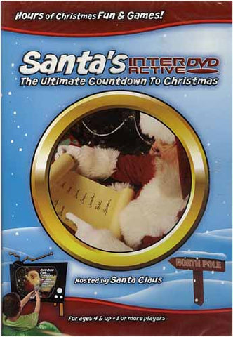 Santa's Interactive DVD - The Ultimate Countdown To Christmas DVD Movie 