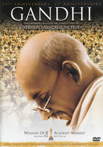 Gandhi - Two-Disc Collector s Edition (25th Anniversary) (Bilingual) DVD Movie 