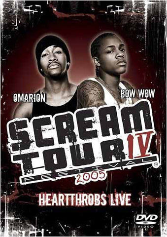 Scream Tour IV Heartthrobs Live DVD Movie 