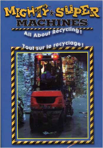Mighty And Super Machines - All About Recycling! (Bilingual) DVD Movie 