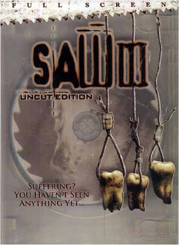 Saw III (Uncut Edition) (Fullscreen) DVD Movie 