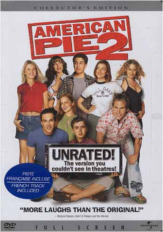American Pie 2, Unrated! - Collector's Edition (Full Screen) DVD Movie 