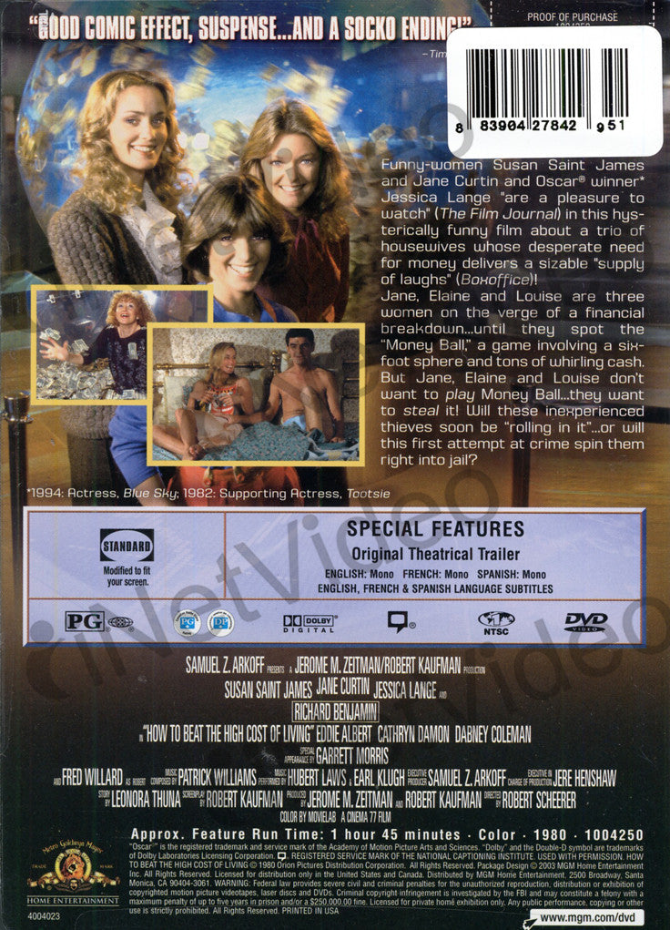 How to Beat the High Cost of Living (MGM) on DVD Movie