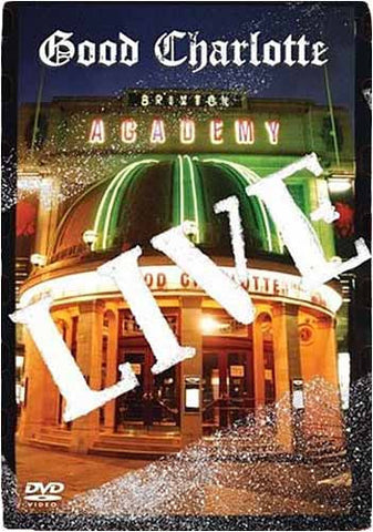 Good Charlotte Live at Brixton Academy DVD Movie 
