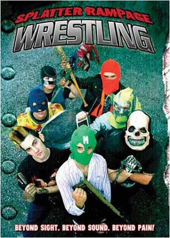 Splatter Rampage Wrestling DVD Movie 