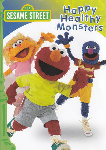 Happy Healthy Monsters - (Sesame Street) (Green Cover) DVD Movie 