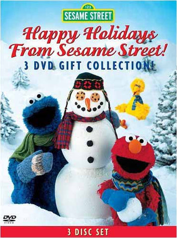 Sesame Street - Happy Holidays From Sesame Street! 3 Disc DVD Collection (Boxset) DVD Movie 