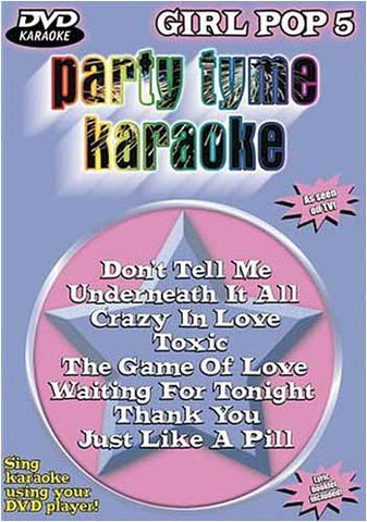 Party Tyme Karaoke: Girl Pop, Vol. 5 DVD Movie 