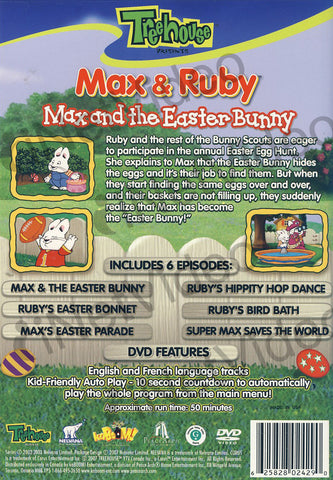 Max And Ruby - Max and the Easter Bunny DVD Movie 