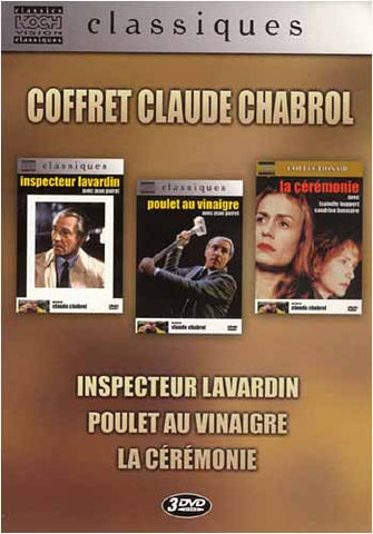 Coffret Claude Chabrol - Inspecteur Lavardin/Poulet au Vinaigre/La  Ceremonie (Boxset) on DVD Movie
