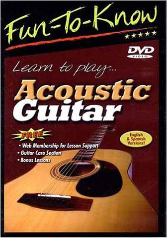Fun To Know - Learn to Play Acoustic Guitar DVD Movie 