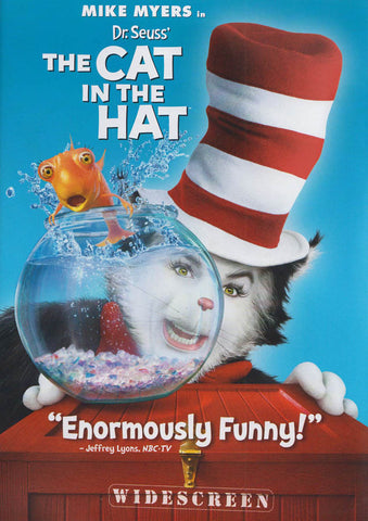 Dr. Seuss' The Cat In The Hat (Mike Myers) (Widescreen) DVD Movie 