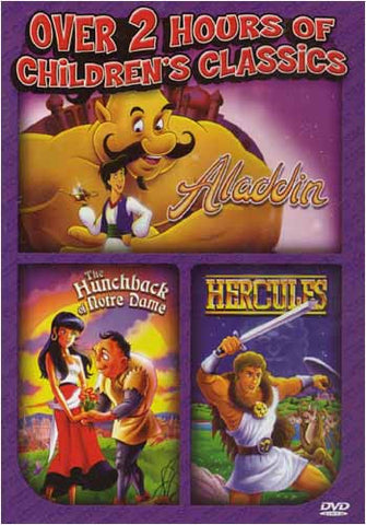 Aladdin - The Hunchback of Notre Dame - Hercules DVD Movie 