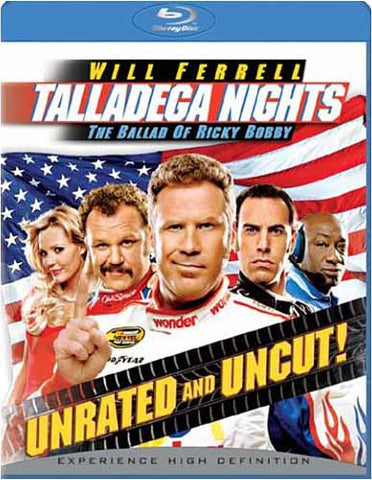 Talladega Nights: The Ballad of Ricky Bobby (Unrated and Uncut) (Blu-ray) BLU-RAY Movie 