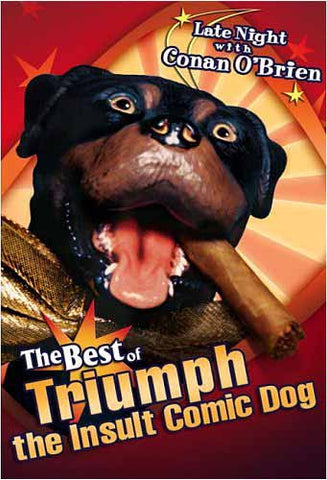 Late Night with Conan O'Brien - The Best of Triumph the Insult Comic Dog DVD Movie 