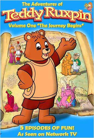 The Adventures of Teddy Ruxpin - Journey Begins,Vol. 1 (5 Episodes) DVD Movie 