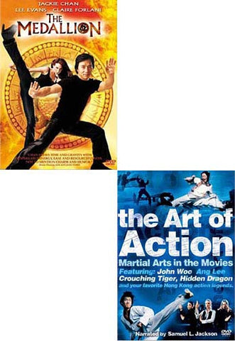The Medallion / The Art of Action (2 Pack) DVD Movie 