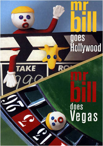 Mr. Bill Goes Hollywood / Mr. Bill Does Vegas DVD Movie 