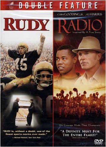 Rudy / Radio (Double Feature) DVD Movie 